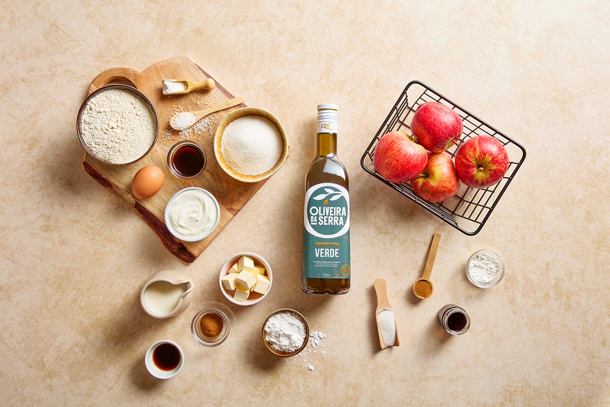 Cupcakes de maçã e canela