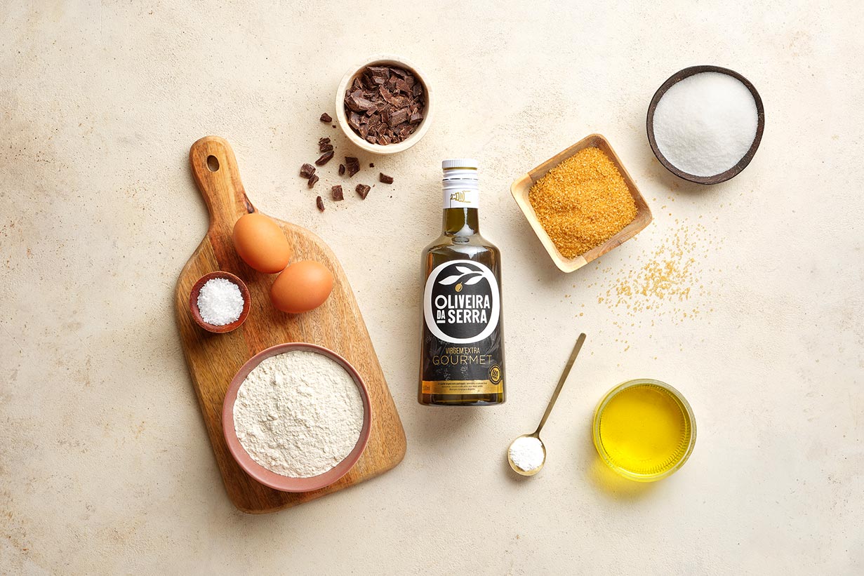 Cookies de Chocolate e Azeite